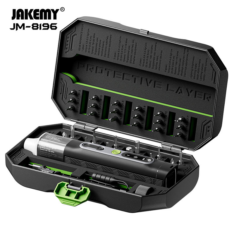 Home Automation System Diy - JAKEMY JM-8196 Набор электрических магнитных отверток,