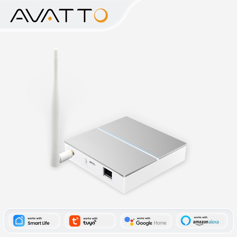 Шлюз AVATTO Tuya ZigBee с анте – обзор и цена Home Automation Technology