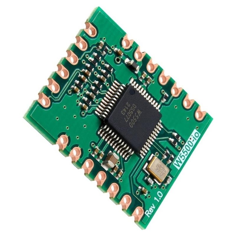 Модуль Ethernet AB42-W5500-Io  – обзор и цена Ethernet Module W5500