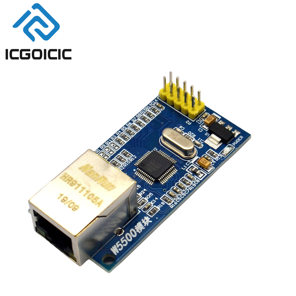 Модуль Ethernet W5500 — провод – обзор и цена Ethernet Module W5500